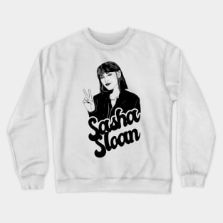 Sasha Sloan 80s style classic Crewneck Sweatshirt